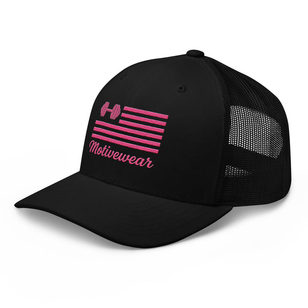 MOTIVEWEAR™ Women’s Permacurv® Flag Logo Hat