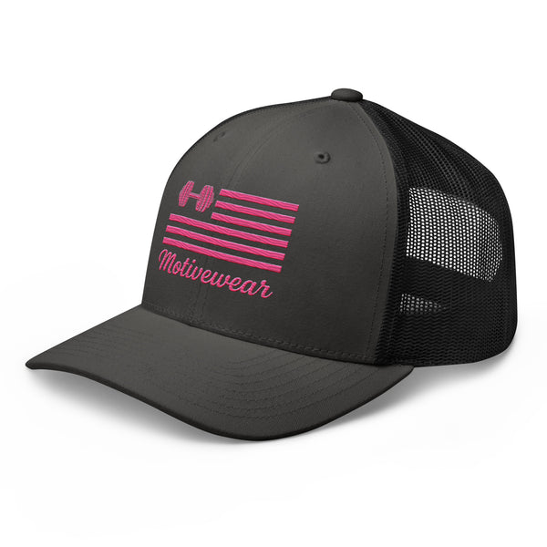 MOTIVEWEAR™ Women’s Permacurv® Flag Logo Hat